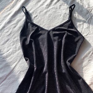 Sparkly black Brandy dress